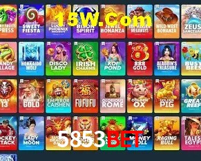 Interface do App 5853Bet
